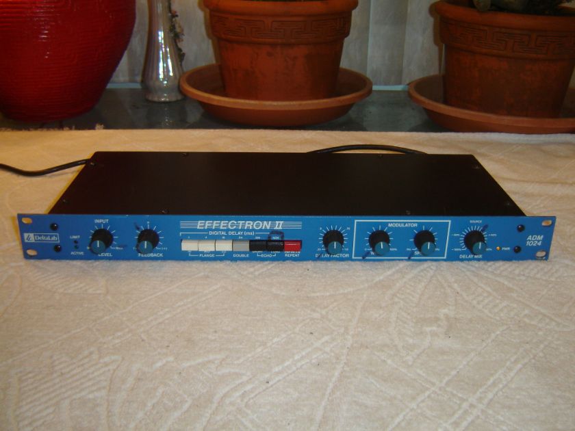 Deltalab Effectron II ADM 1024, Vintage 80s Delay Rack  