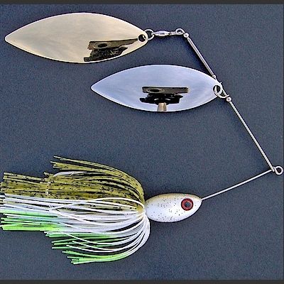 oz Spinnerbait ~ Style C ~ Pale Alewife  