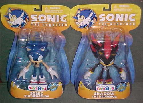 SONIC X HEDGEHOG SUPER POSERS 3 Figure SET + SHADOW   