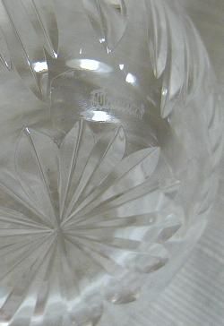 WATERFORD CRYSTAL KERRY CREAMER CREAM OPEN SUGAR BOWL  