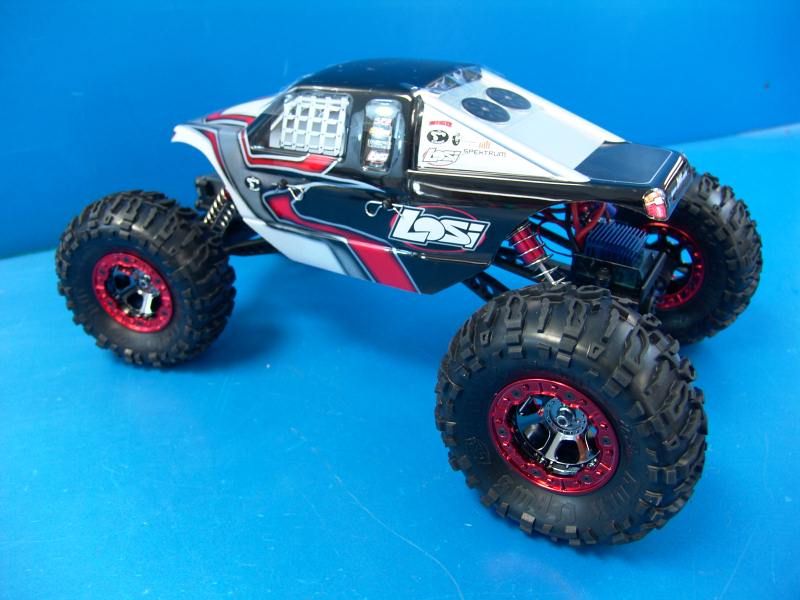 Team Losi 1/10 Night Crawler Electric R/C RC 2.4GHz DSM Rock Truck 