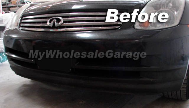 03 04 INFINITI G35 Sedan ILLUSION N1 Front Lip Spoiler  