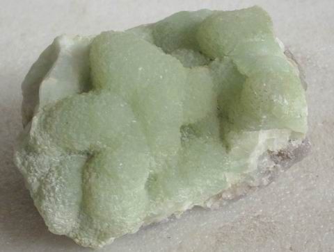 RARE NATURAL GREEN PREHNITE SPECIMENS YunNan Province China AAA