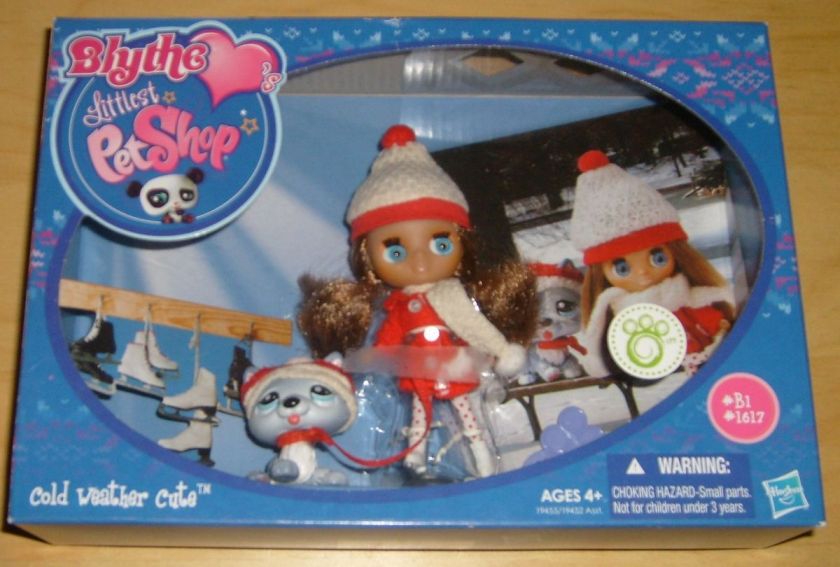   Shop Pet Blythe Doll Set #1617 Husky Dog NEW Cold Weather Cute  