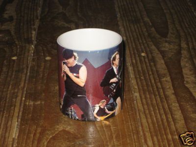 ACDC Malcolm and Angus Young Awsome New Colour MUG  