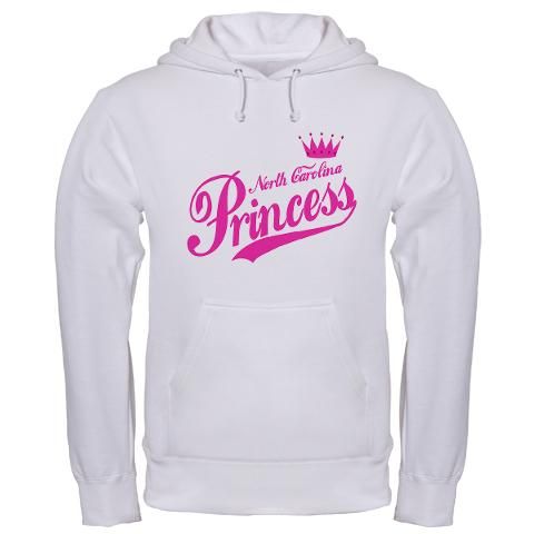 North Carolina Princess Hooded Sweatshirt by 36796079  