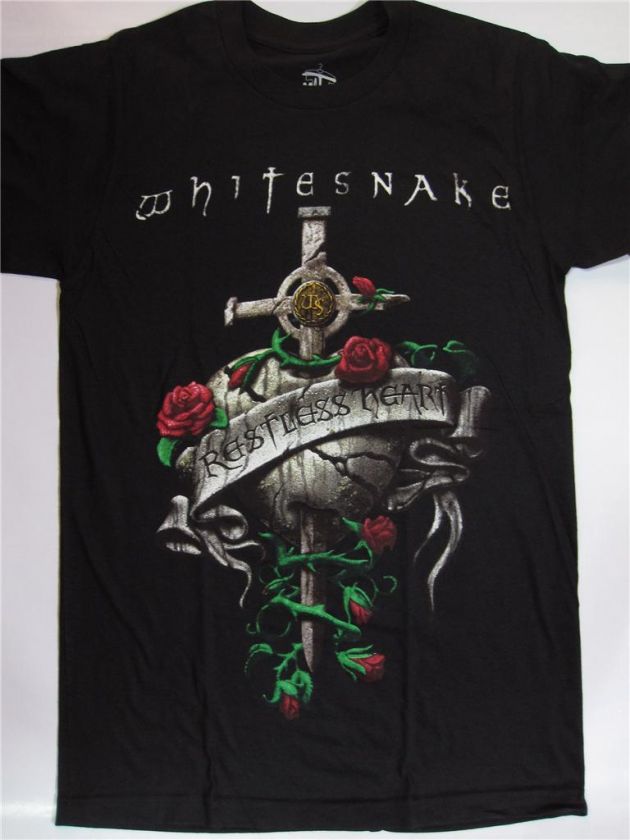 WHITESNAKE   RESTLESS HEART / DAVID COVERDALE T SHIRT  