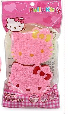 Hello Kitty Cute Kitchen Sponge/Dish Washing 2p/set  