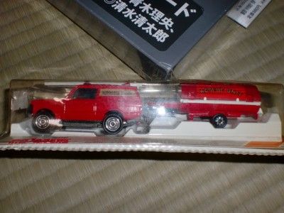 ATH24008 1980 Majorette Fire Truck & Trailer MIP 376 POMPIER PRICE 