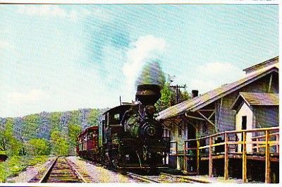 Cass WV Shay Lumber Locomotive Cheat Mountain PC  