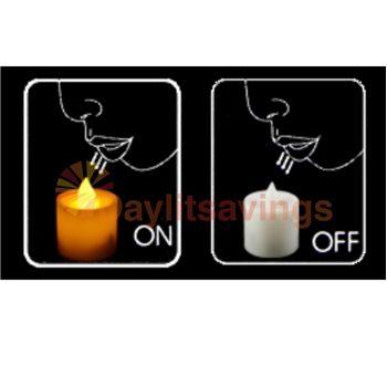 20 SET LED ELECTRIC MAGIC BLOW SENSOR ROMANTIC CANDLEs  