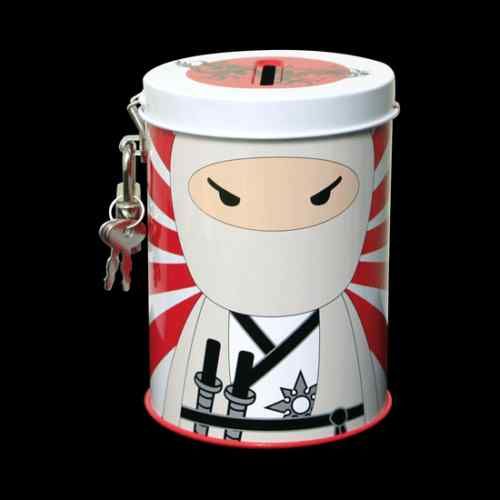 NINJA WARRIORS TOSHI INTELLIGENT ONE NH0047 MONEY TIN  