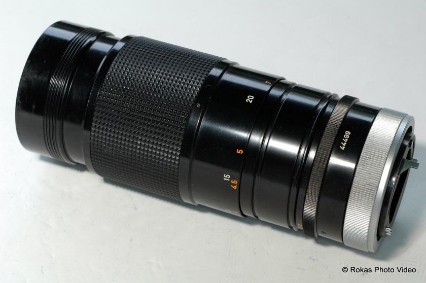 Canon FD 300mm f5.6 SC lens manual focusing prime  