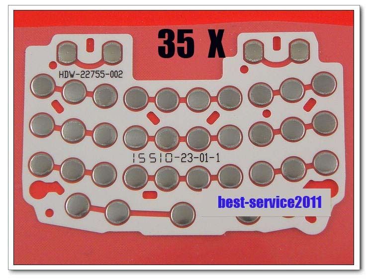 35x Blackberry Curve 8520 keyboard PCB Membrane Sticker  