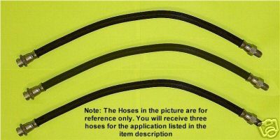 BRAKE HOSE SET Nash 1949   600 Six   4940  