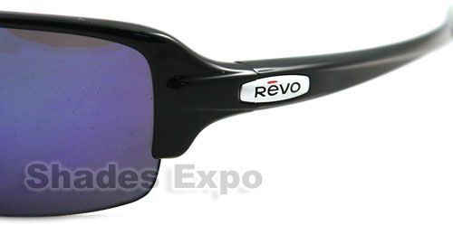 NEW REVO SUNGLASSES POLARIZED RE 4041 03 BLACK ABYSS  