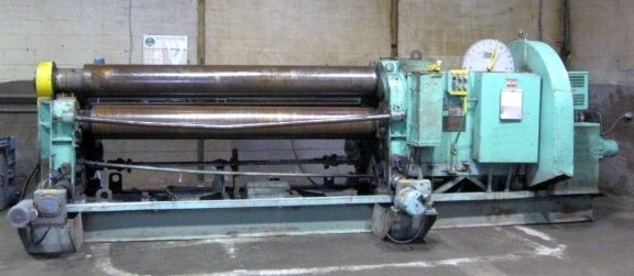 x10 Hill Acme Initial Pinch Plate Bending Roll  