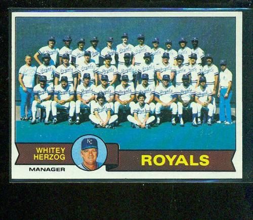 1979 TOPPS #451 K C ROYALS TEAM CARD NRMINT/MINT  