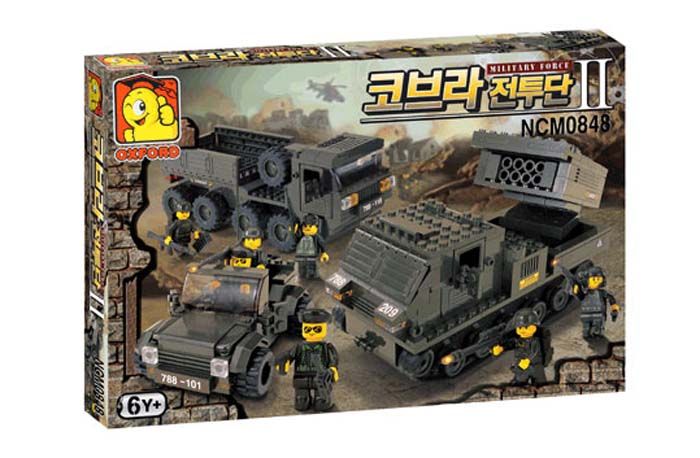 OXFORD BRICK BLOCK NEW VER. COBRA COMBAT TROOPS NCM0848  