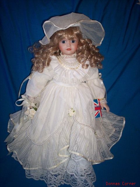 VICTORIAN DOLL MADE FOR LEXINGTON HALL ~ WIMBLEDON  