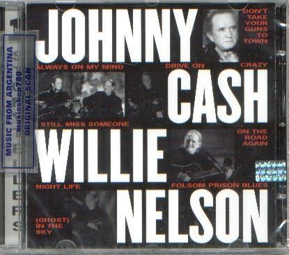 JOHNNY CASH WILLIE NELSON VH1 STORYTELLERS SEALED CD  