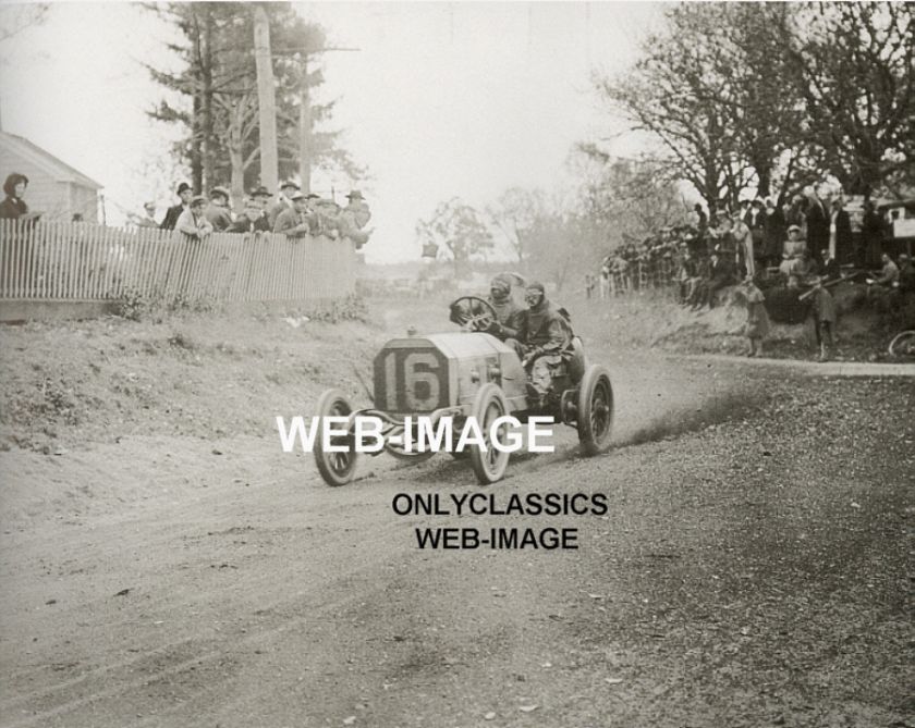 1908 VANDERBUILT CUP OLD AUTO RACING PHOTO INDY 500 CAR  