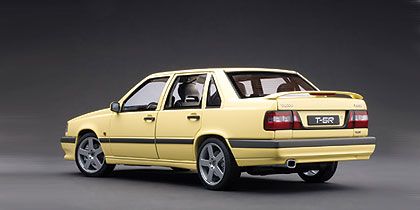 Volvo 850 T 5R Sedan 1995 Cream/Yellow 118 AutoArt  