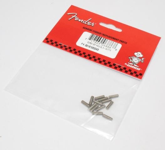 New FENDER Bass Saddle Height Adjustment Screws 001 6105 049  