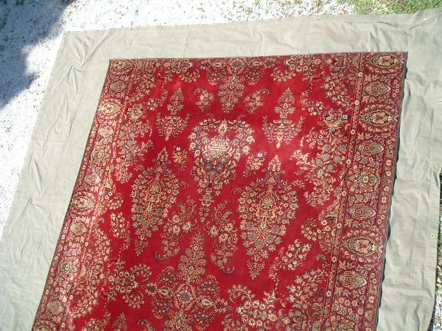 Antique Wilton Whittall Anglo Persian Rug 9x13  