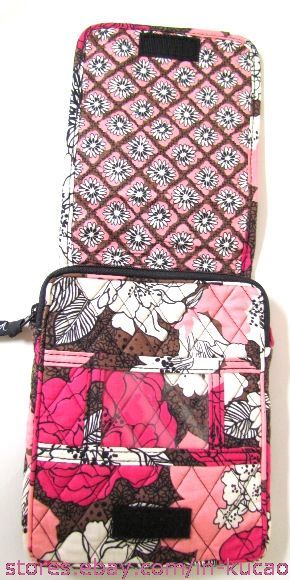 Vera Bradley Mini Hipster in Mocha Rouge Cross Body Handbag 2011 Fall 