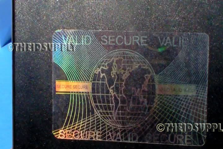 Global Valid ID Card Hologram PVC Teslin SGV [20]  