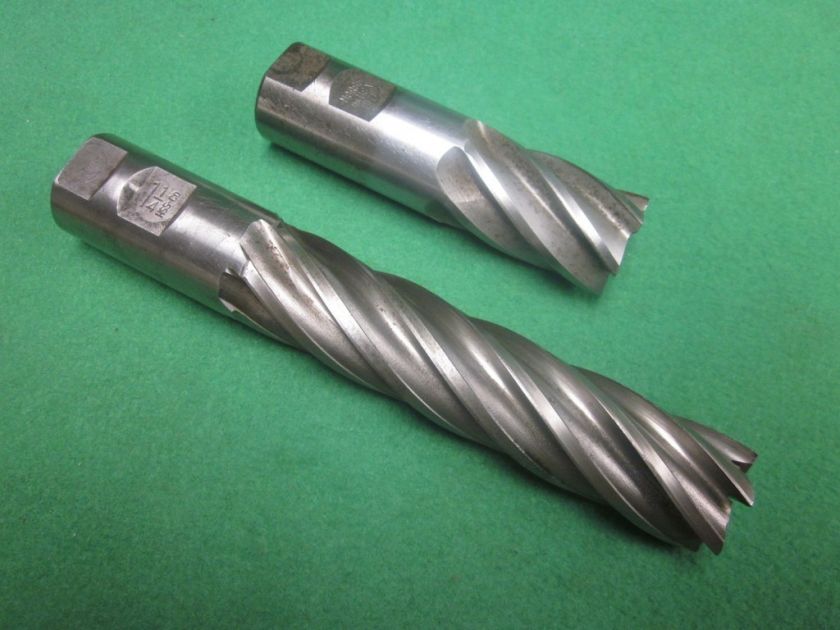 HSS COBALT SOLID SINGLE END MILL 6 FLUTE 1 7/32 1 1/4  