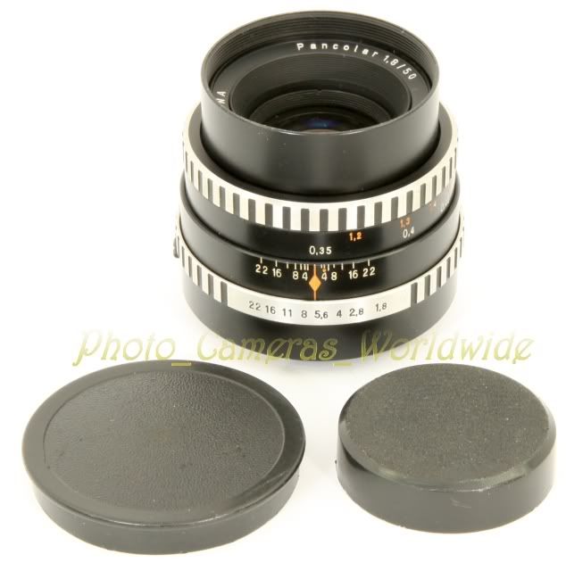 MINT Pancolar 50mm F1.8 PRIME Lens   M42 + DIGITAL fit by Carl ZEISS 