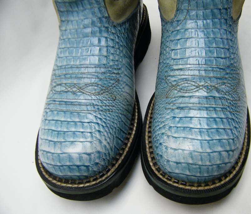 blue gator boots