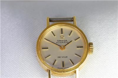 Ladies OMEGA DE VILLE Automatic Watch, Cal 661,Vintage 1960 80`s, Good 