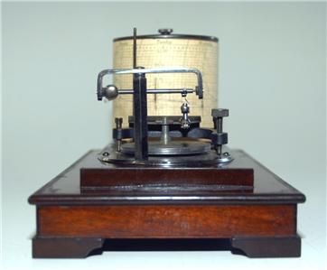   INSTRUMENTS TYCOS BAROGRAPH CYCLO STORMOGRAPH WEATHER BAROMETER  