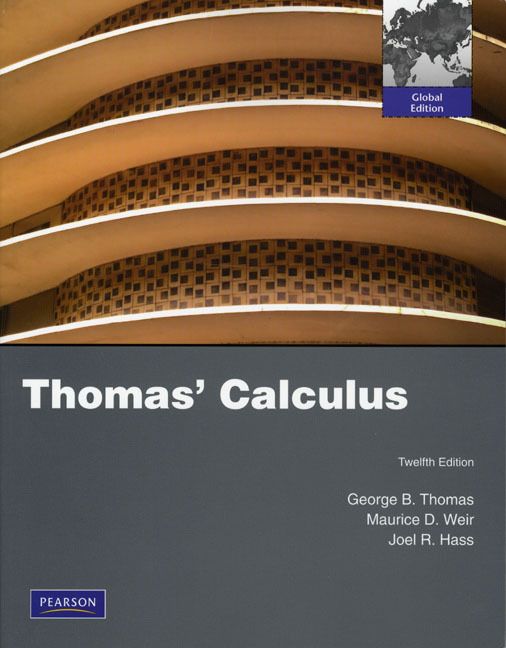 Thomas Calculus 12th by George B. Thomas Jr., Frank International 
