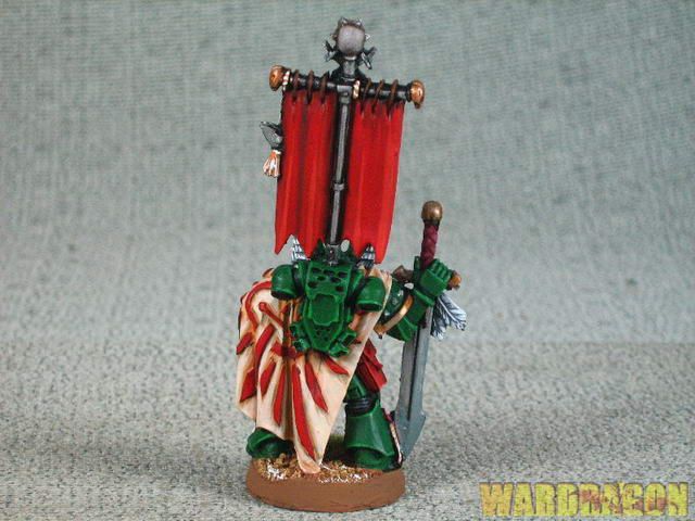 Warhammer 40K WDS painted Dark Angels Company Master t65  