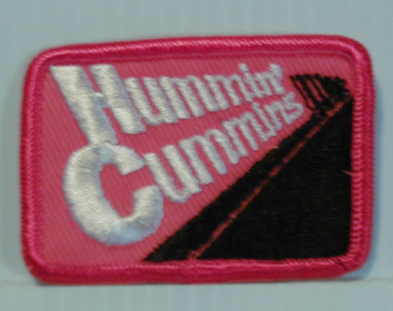 HUMMIN CUMMINS VINTAGE PATCH PATCHES  