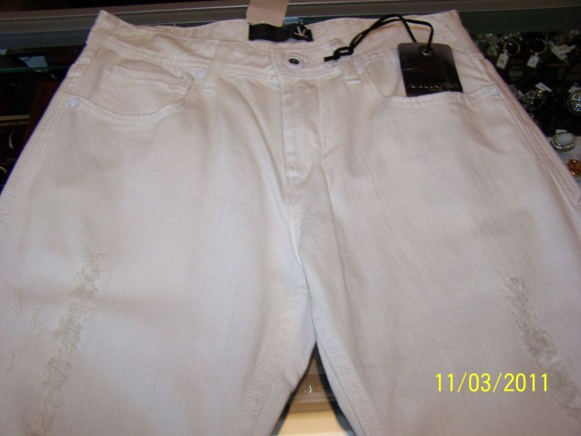 Mens Vigoss White Denim 91A  