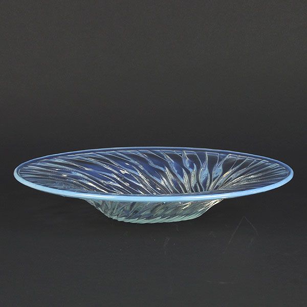 Authentic Certified RENE LALIQUE Algues Glass Salver  