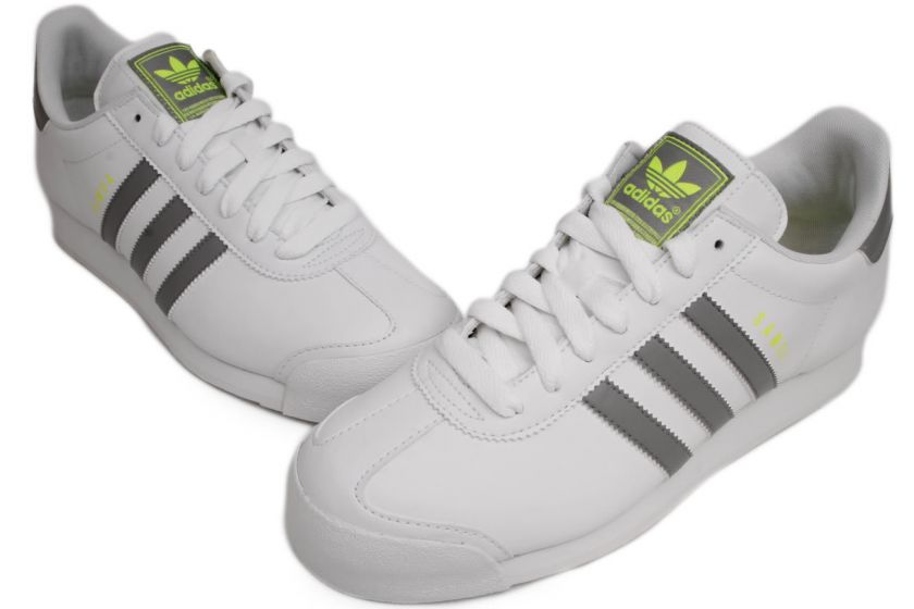 Adidas Samoa G47440 Men White Grey Electric New Casual Soccer Shoes 