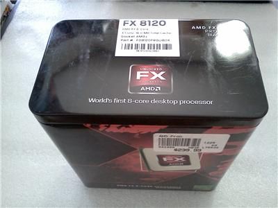 AMD FX 8120   3.1 GHz Eight Core (FD8120FRGUBOX) Processor 