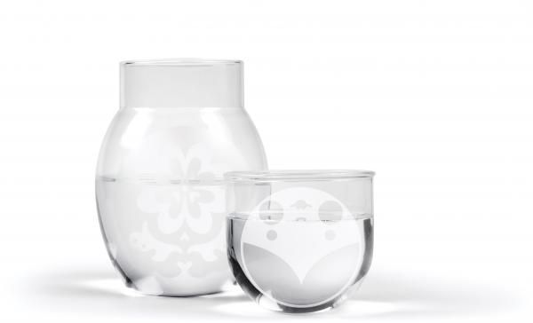 Drink Up Babushka Carafe & Glass NEW Great Gift  