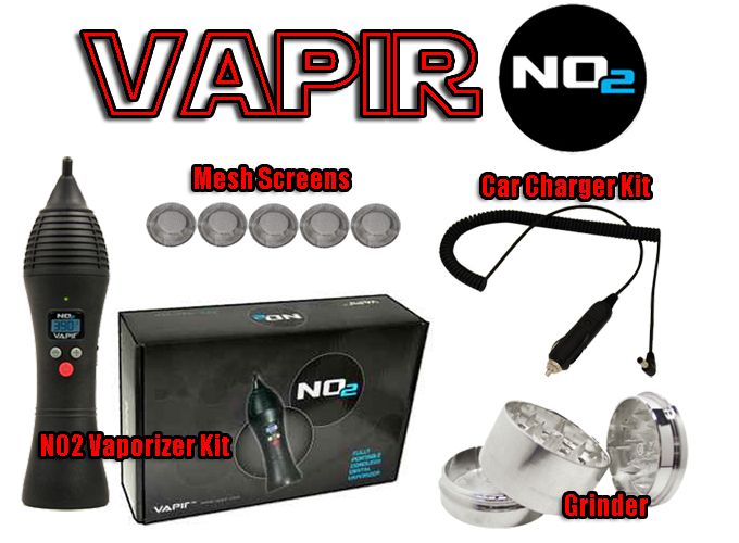 VAPIR NO2 DIGITAL VAPORIZER N02 + CHARGER, MESH SCREENS  