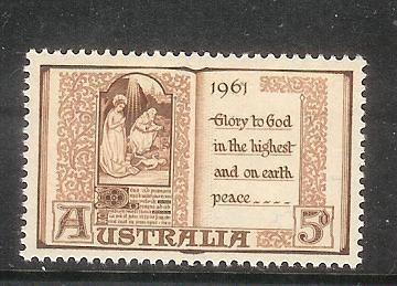 15319 AUSTRALIA MINT NH 1961 BIBLE 1v see 1000 Australia lots  