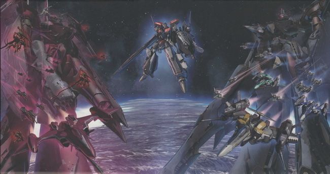 Macross Frontier Mecha Japan Anime Game 60 Poster 021  