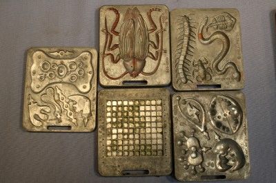 Vintage Mattel 22 Play Set Creepy Crawler Thingmaker Molds  