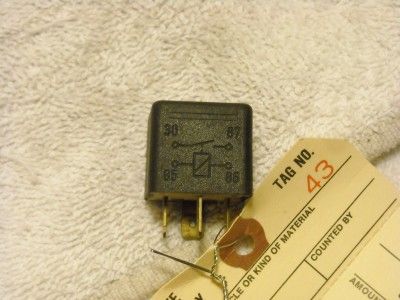 1990 JAGUAR XJ6 SOVEREIGN OEM RELAY #4RA 003 510   33  