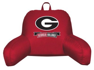 UGA GEORGIA BULLDOGS BACKREST BED REST BEDDING PILLOW  